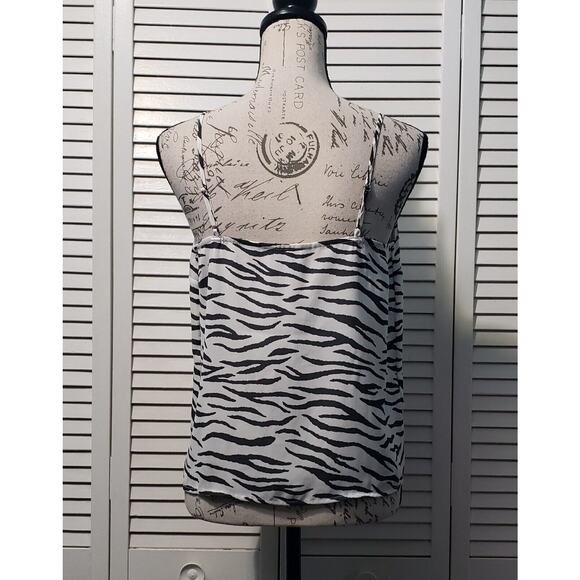 Banana Republic Tank Top Women's Small Animal Print Cami Lined Adjustable Y2K - Picture 3 of 7